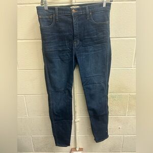 Woman madewell high rise skinny jeans size 31
